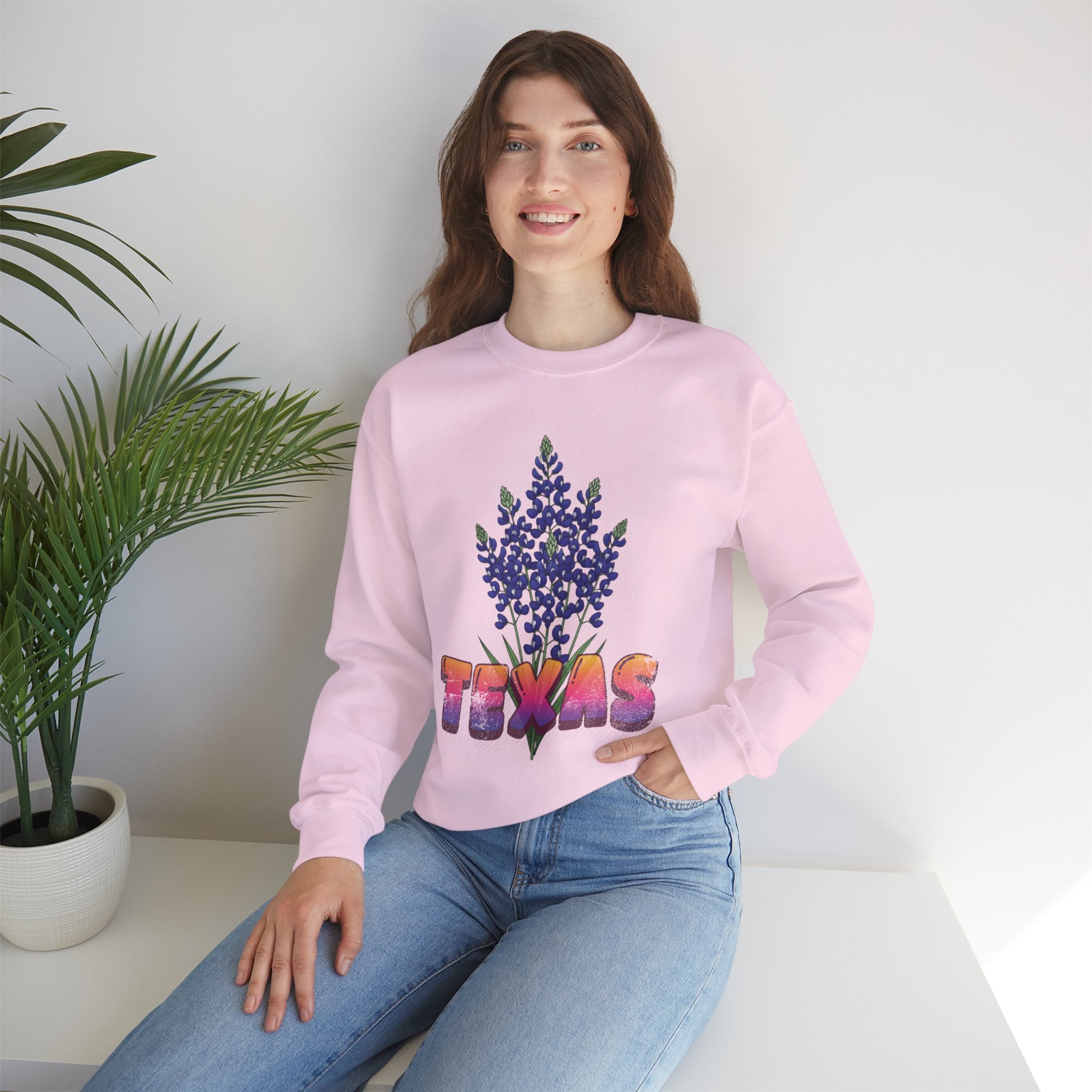Texas Bluebonnet Sweatshirt