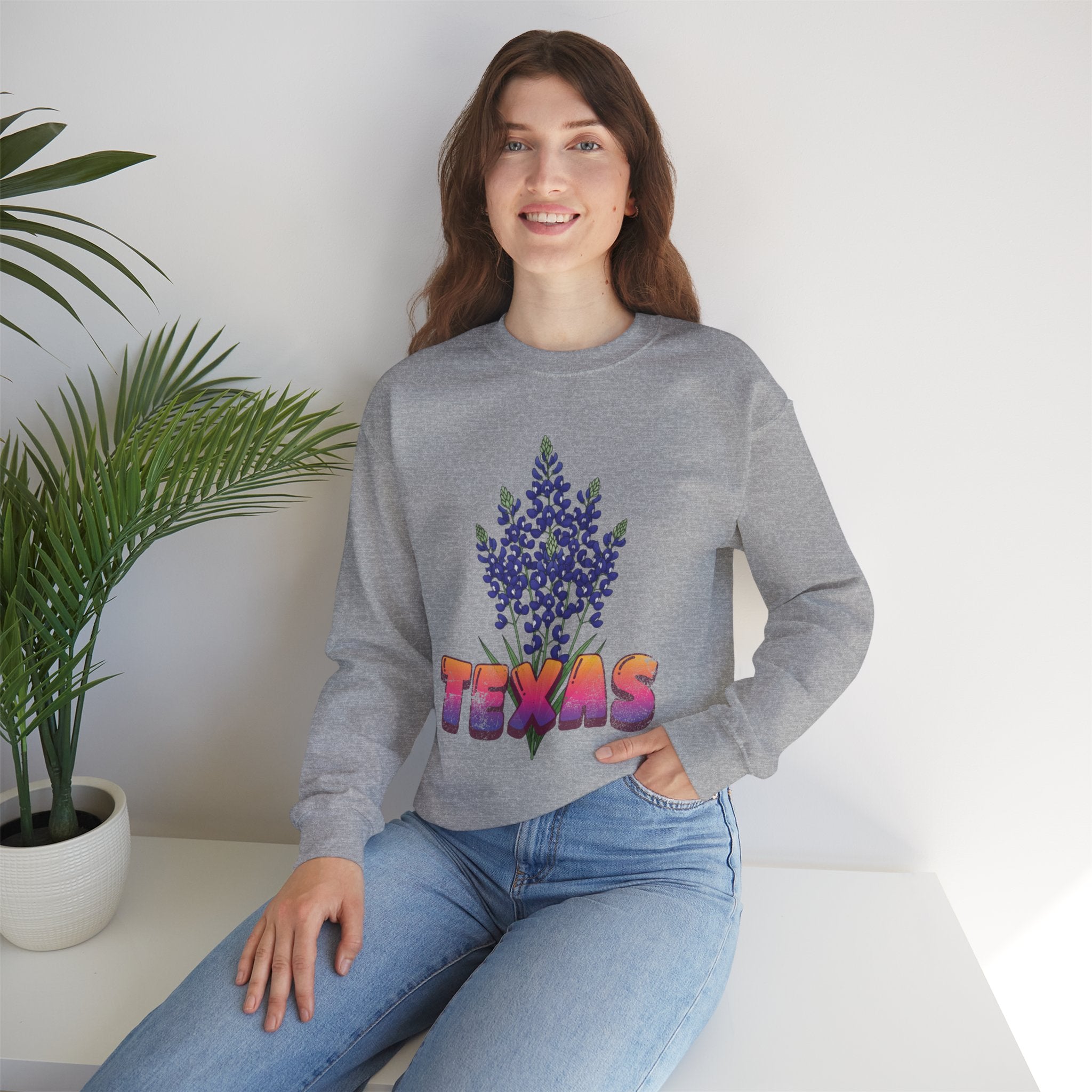 Texas Bluebonnet Sweatshirt