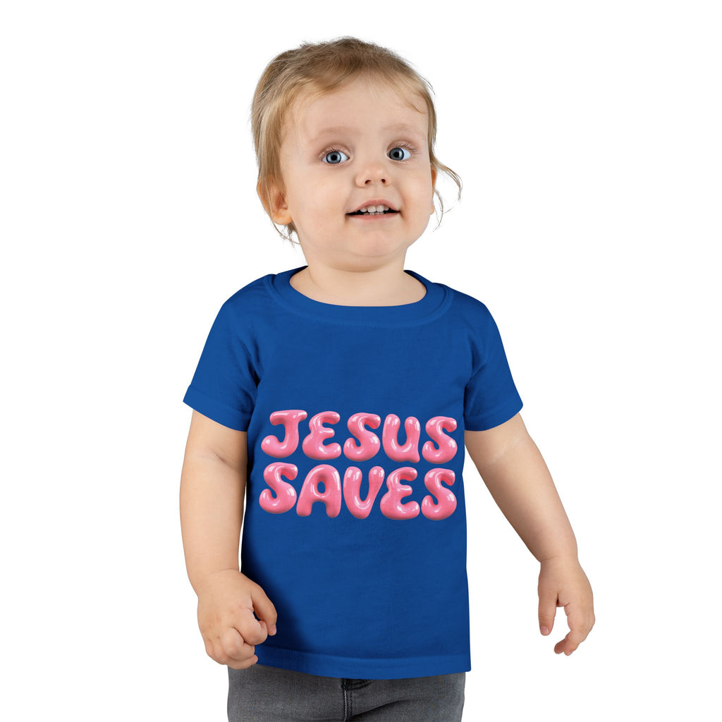 Jesus Saves Toddler Tee
