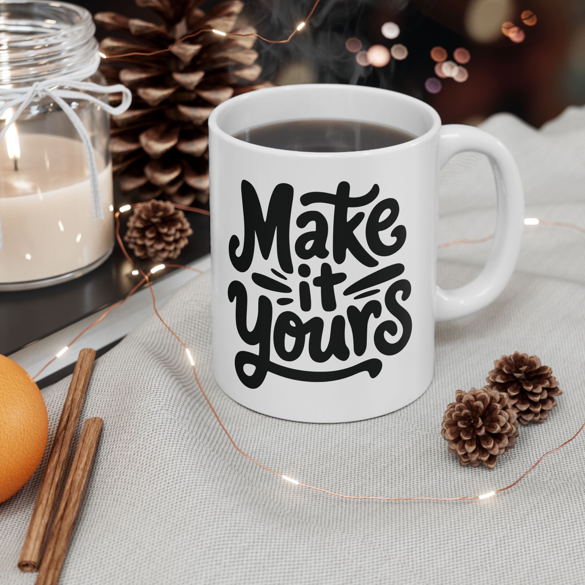 Customizable Ceramic Coffee Mug