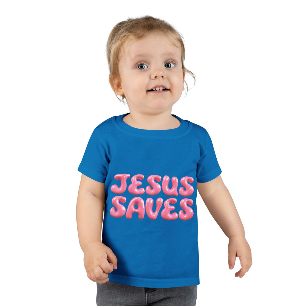 Jesus Saves Toddler Tee