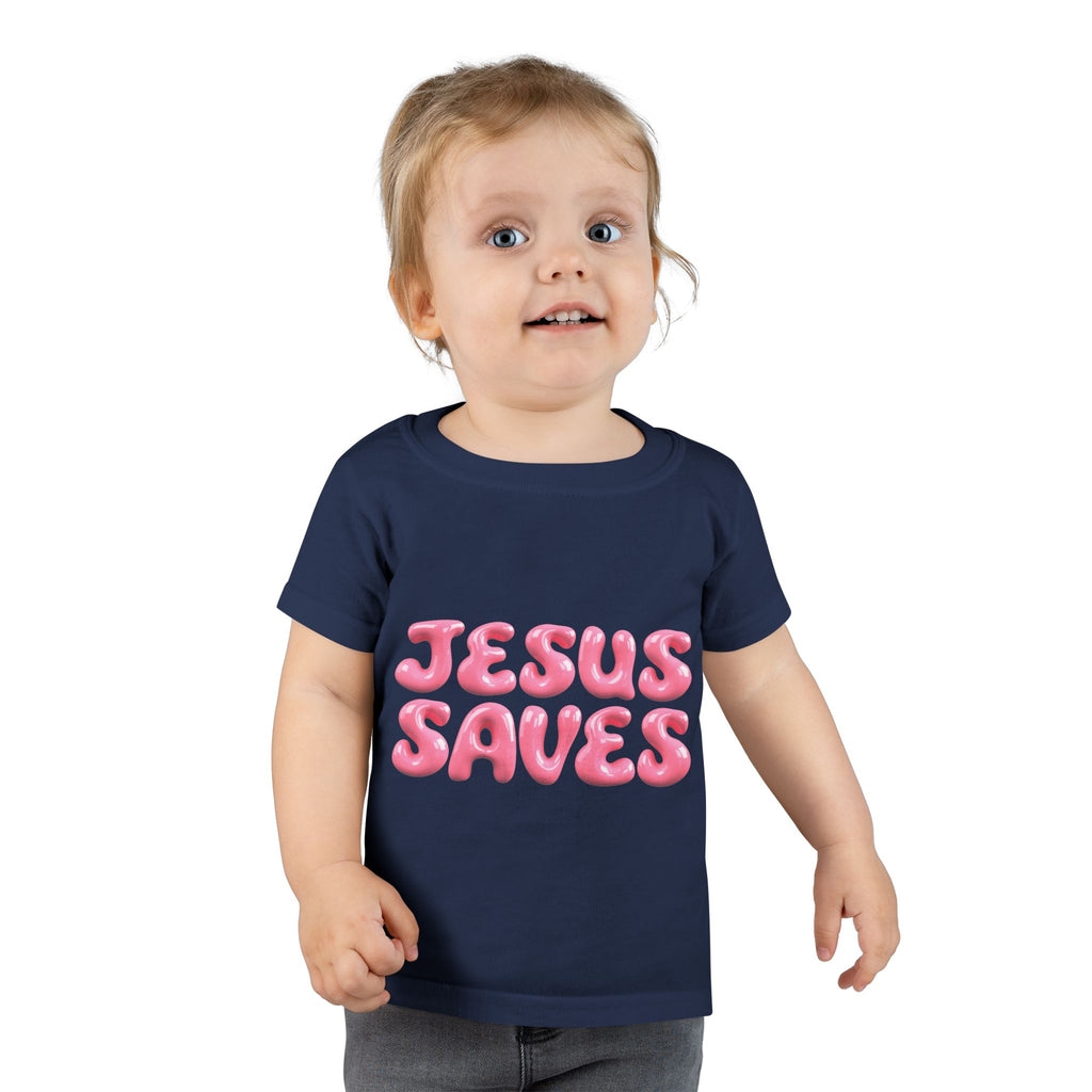 Jesus Saves Toddler Tee