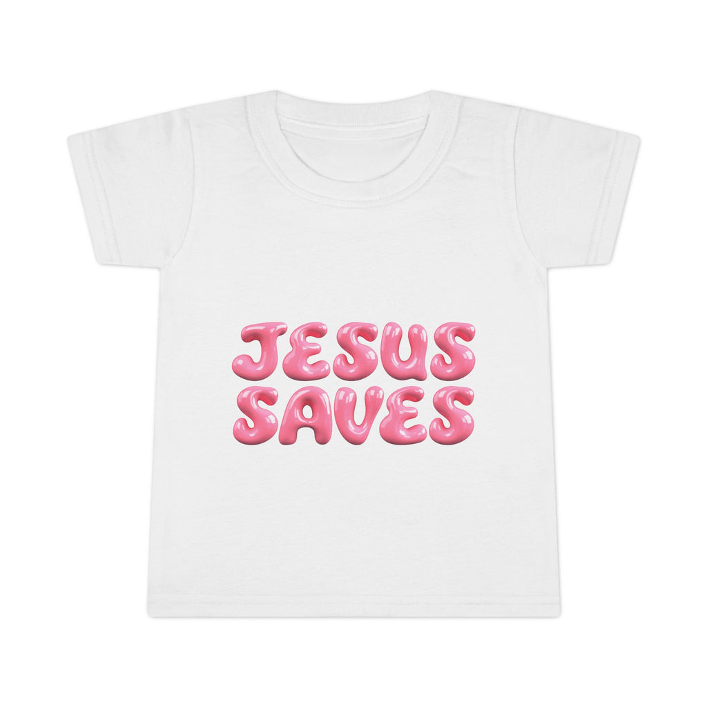 Jesus Saves Toddler Tee