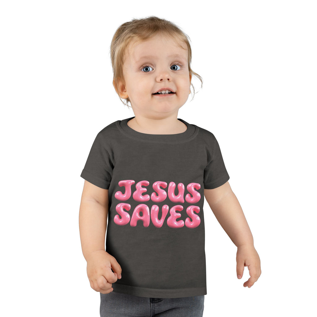 Jesus Saves Toddler Tee
