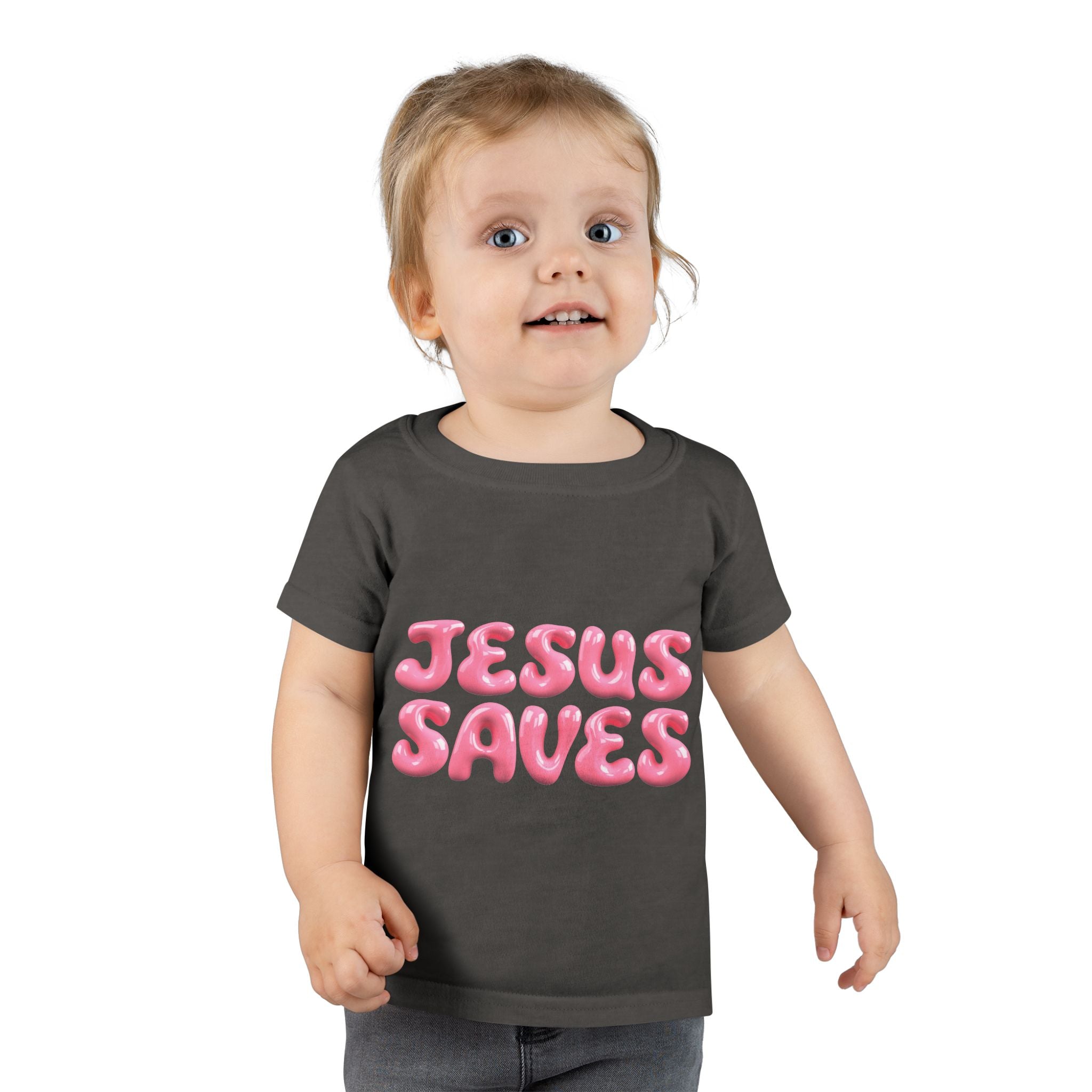 Jesus Saves Toddler Tee