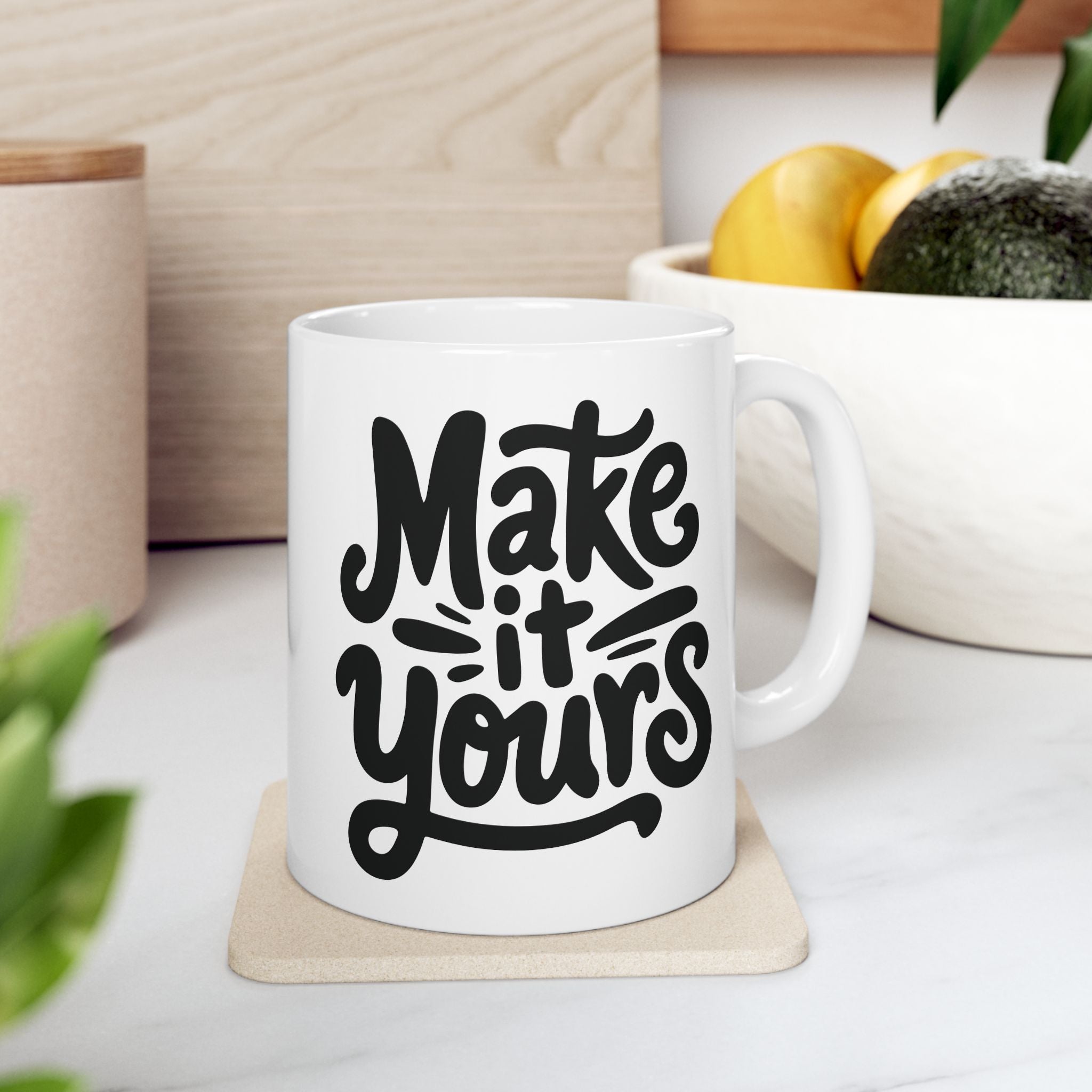 Customizable Ceramic Coffee Mug