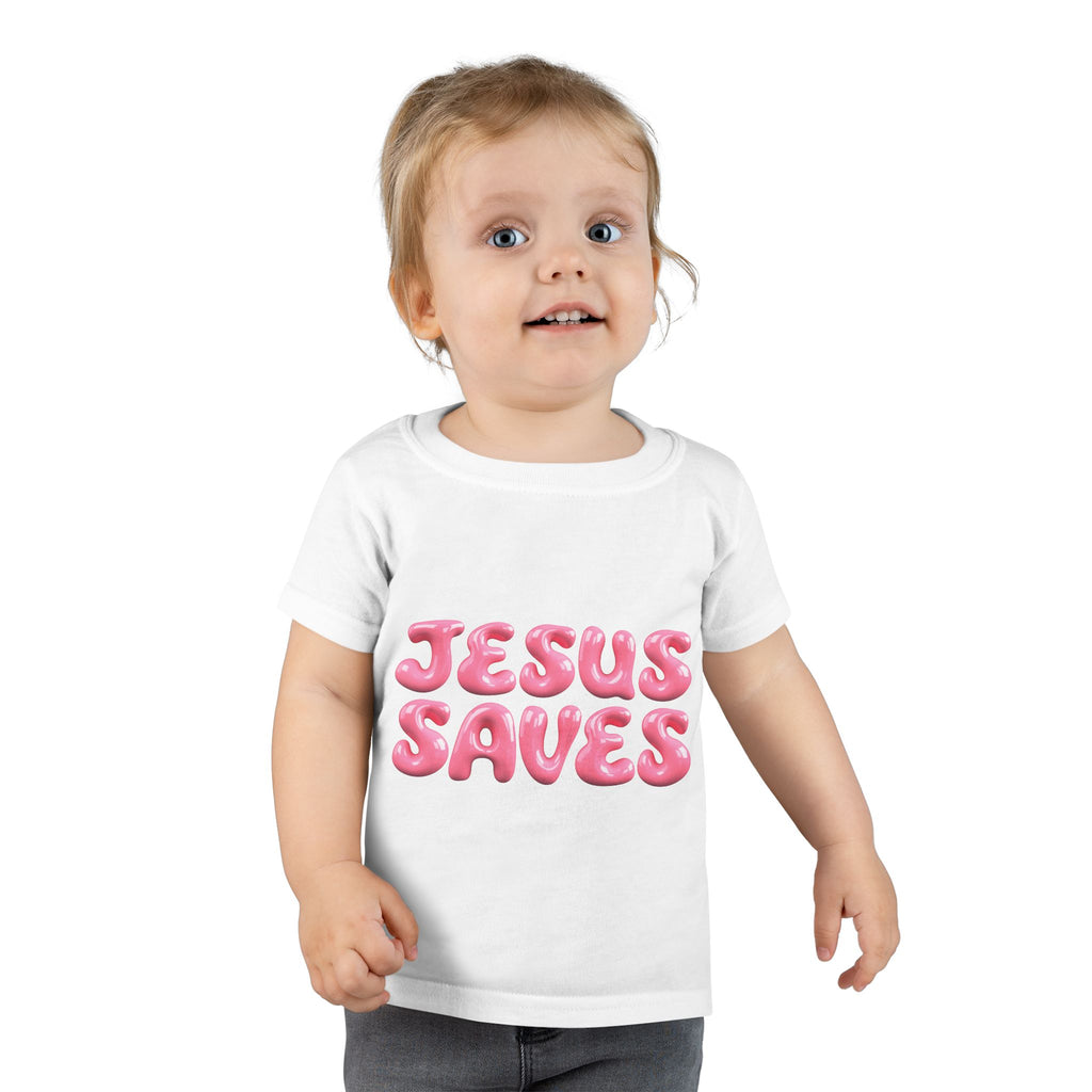 Jesus Saves Toddler Tee